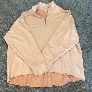 Aerie oversized quarter zip